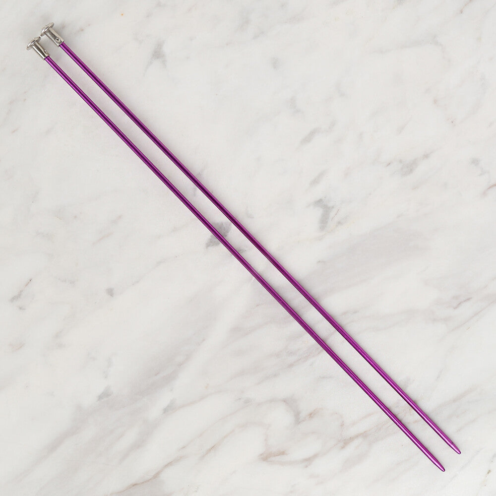 Loren Crafts 2,5 mm 25 cm Mor Metal Çocuk Şişi - LRN326